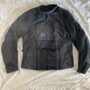 Joe rocket women’s motorcycle leather jacket